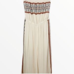 American Eagle Strapless Jumpsuit